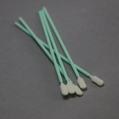 Extended Handle Foam Swab Blue/Green/Black Foam Tip Swab With 165mm Long Handle