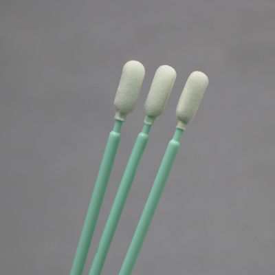 Thermal Bonded 165mm Foam Tip Cleaning Swabs For Deep Hole 100 Pcs Swabs