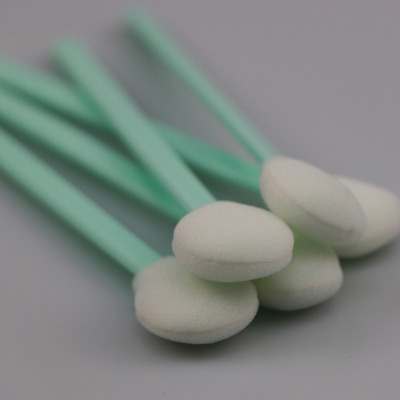 125mm Single Big Round Sponge Head Cleanroom Foam  Cleaning Swab