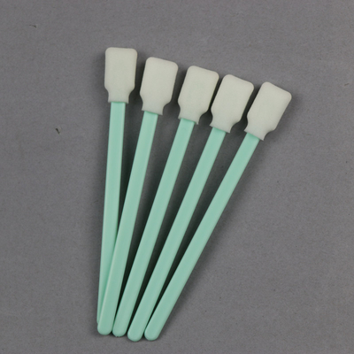 No Lint Super Absorption Sponge Tipped Swab 125mm For Printer