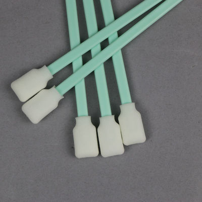 Printer Head Rectangle High Density Sponge Head PP Handle Foam Tip Cleaning Swab