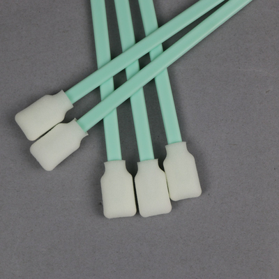 Printer Head Rectangle Sponge Head PP Handle Foam Tip Cleaning Swab