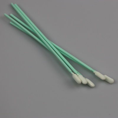 SGS certificated 165mm 6.6" Long Handle Cleanroom Sponge Cleaning Swabs