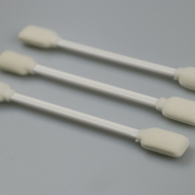 Double Rectangular Flat Sponge Head Disposable Cleanroom Foam Tip Swab