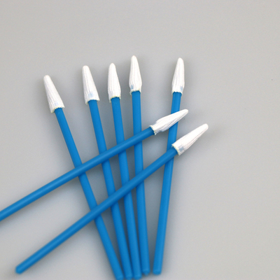 Mini Pointed Sharp Head Dustless Disposable Cleanroom Polyester Swab