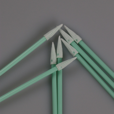 Polyester Tip Pointed Dacron Head Cleanroom Swabs