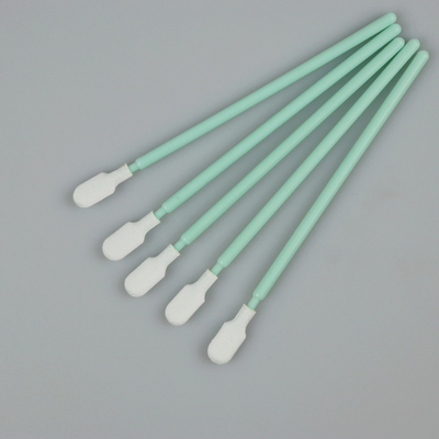 Dacron Round Head Swabs For Industrial Cleanroom Dustless Polyester Swabs