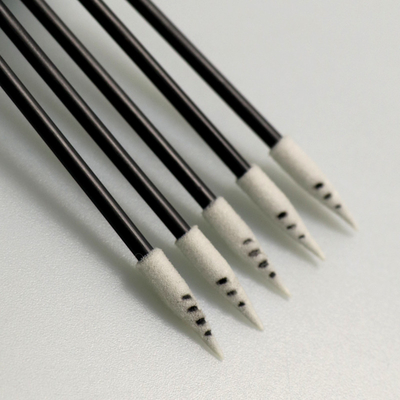 Spiral Point Head Disposable Foam Cleaning Swabs