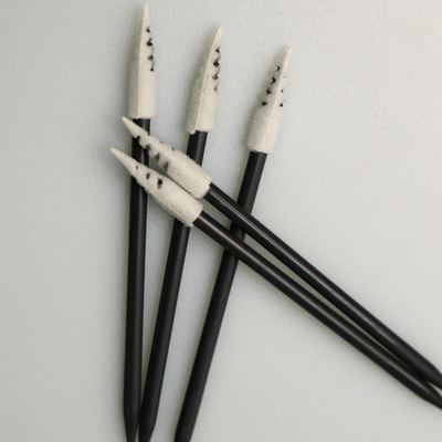 Rectangle Square Pointy Foam Tip Swabs For Printer Electronics Cleaning