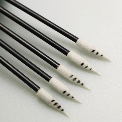 Open Cell Semiconductor Use Sponge Tipped Swab