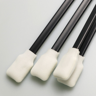 Polystyrene Handle Rectangular Cleanroom Foam Swabs