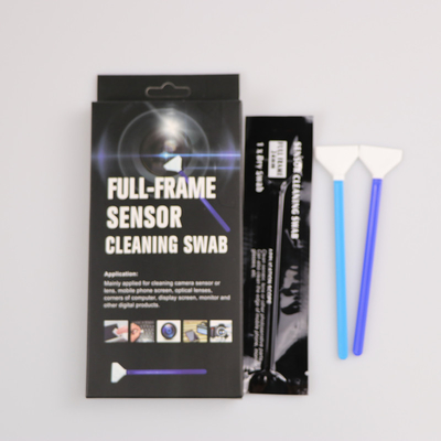 24mm Lint Free Camera Full Frame Sensor Cleaning Swabs With Microfiber Head