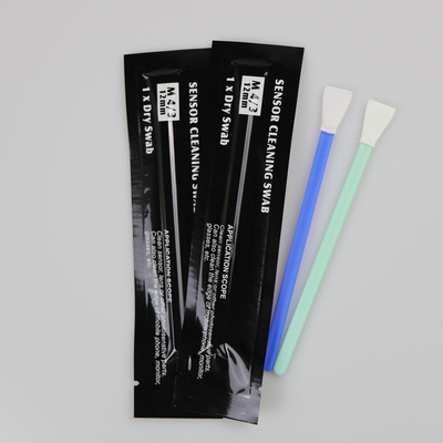 12mm Nonwoven Microfiber 4/3 Camera Sensor Cleaning Swabs