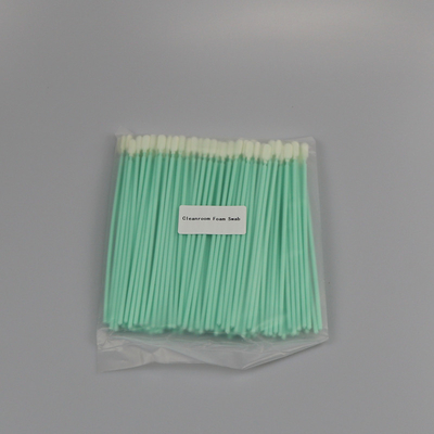 Disposable 165mm Cleaning Lint Free Foam Swabs Dust Free