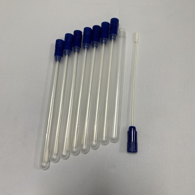 ABS Stick EO Sterile Virus Test Foam Swab For Hospital Sample Collection