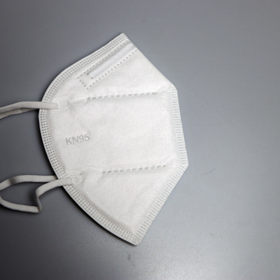 Lint Free 4 Layers Protective PPE FFP2 Folded KN95 Mask
