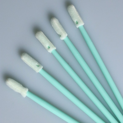 3.2mm Round Head Q Tips Polypropylene Stick Cleanroom Foam Swabs