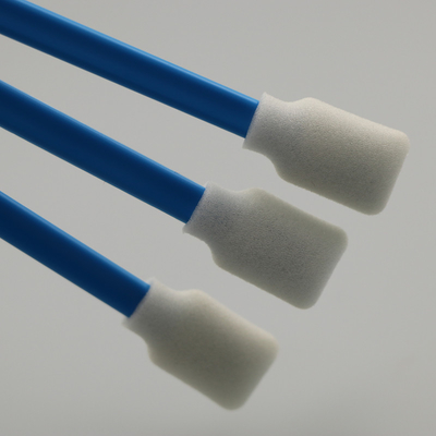 125mm Square Sponge Head Foam Cleaning Swabs For Industrial Applications