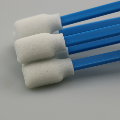 Printerhead Cleaning Foam Tip Swabs With Blue Handle