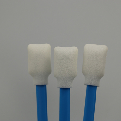 PP Handle No Lint Foam Cleaning Swab For Inject Printer 125mm Length