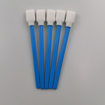 Rectangle Square Pointy Foam Tip Swabs For Printer Electronics Cleaning
