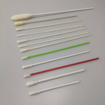 135mm Open Cell Sponge Specimen Collection Swabs With No Fluorescence