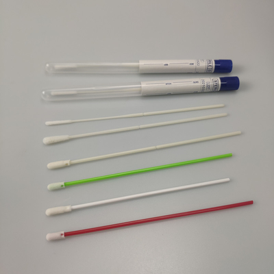 EO Sterile ABS Stick Nasal Oral Throat Swabs With Sample Collection Tube