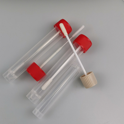 Disposable EO Sterile 8cm Foam Head Oral Specimen Collection Swabs