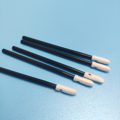 Isopropanol Resistant 70mm Disposable Round Foam Tip Swabs