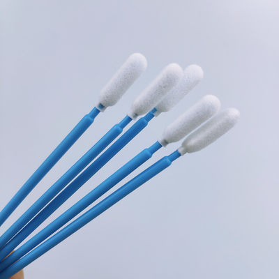 165mm Length Lint Free Foam Cleaning Swabs 100PCS Package Foam Tip Swab for Industrial Applications