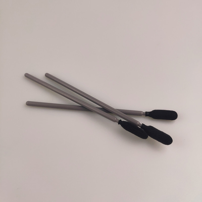 Cleanroom Dust Free Gray Handle Foam Tip Swab With Black Head