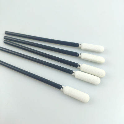 TX710 Cleanroom Swab with 110mm Length 100PCS Black White Open Cell Sponge Foam Tip Swabs Dust Free