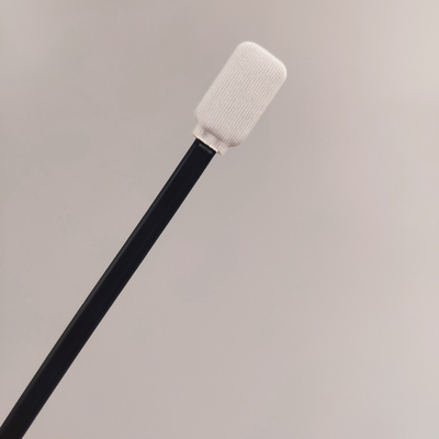Black Handle Polyester Swabs Micro Mechanical Clean 100PCS 5 Inch