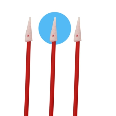 76mm Lint Free Industrial Micro Pointed Sponge Q Tips