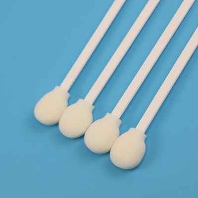 125mm Length  Medical Oral Sponge Swab Stick with open cell structure