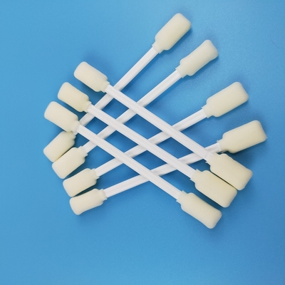 50PCS Rectangle Polypropylene Double  Printhead Heads Foam Tip Cleaning Swabs