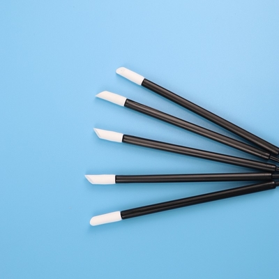Cleanroom Black Handle  PU Head PP Stick Foam Cleaning Swabs High Absorbency