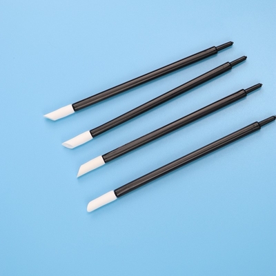 Cleanroom Black Handle  PU Head PP Stick Foam Cleaning Swabs High Absorbency