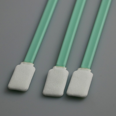 125mm Knitted Rectangle TOC Analysis Polyester Sampling Validation Swab