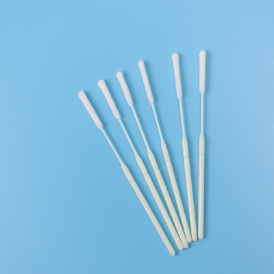 10cm EO Steirle Flocked Nylon Nasal Specimen Collection Swab WIth ABS Stick