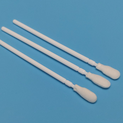 Foam Tip Oral Mouth Collection Self Collected Nasal Swab , Sampling Flocked Swab