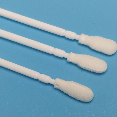 Foam Tip Oral Mouth Collection Self Collected Nasal Swab , Sampling Flocked Swab