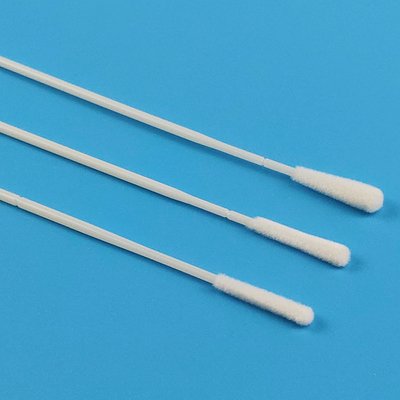 15cm EO Sterile Flocked Nylon Nasal Specimen Collection Swabs With Breaking Point