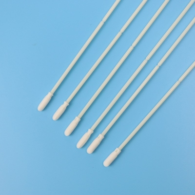15cm Medical Sterile Foam Tip Oral Sampling Flocked Swab With ABS Stick