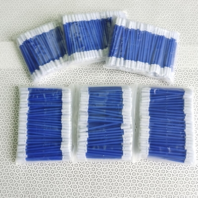 3.2mm Mini Round Head Cleanroom Foam Swab With Double Heads For Slots Cleaning