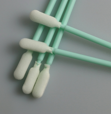 Dust Free Long Foam Tip Cleanroom Foam Cleaning Swabs For Industrial Use