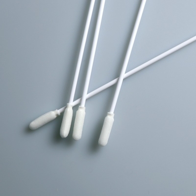 PP Stick Sterile Foam Tip , Specimen Collection Swab