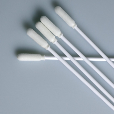 PP Stick Sterile Foam Tip , Specimen Collection Swab