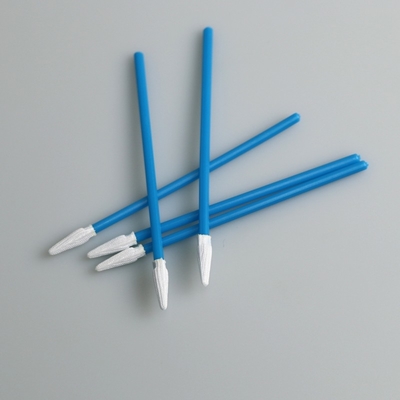 3" PP Stick Micro Pointed Polyester Tipped Swabs For Electronics Cleaning