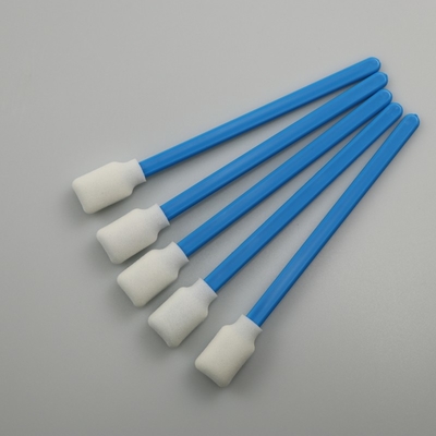125mm PP Stick Printer Rectangle Cleaning Foam Tip Swab Lint Free